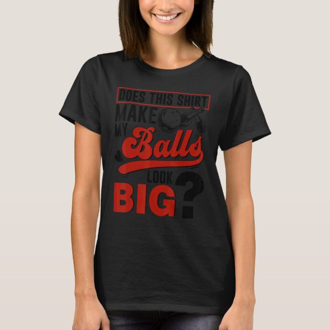 Camiseta Bowling Balls Bowler (Anverso)