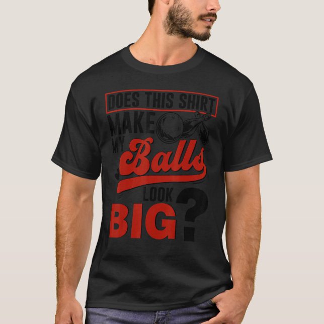 Camiseta Bowling Balls Bowler (Anverso)