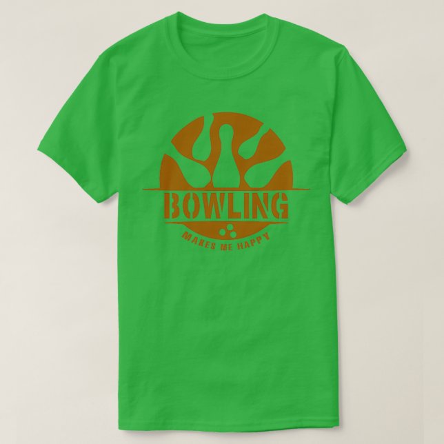 Camiseta Bowling Balls Bowling Bowling Pin Bowler T (Diseño del anverso)