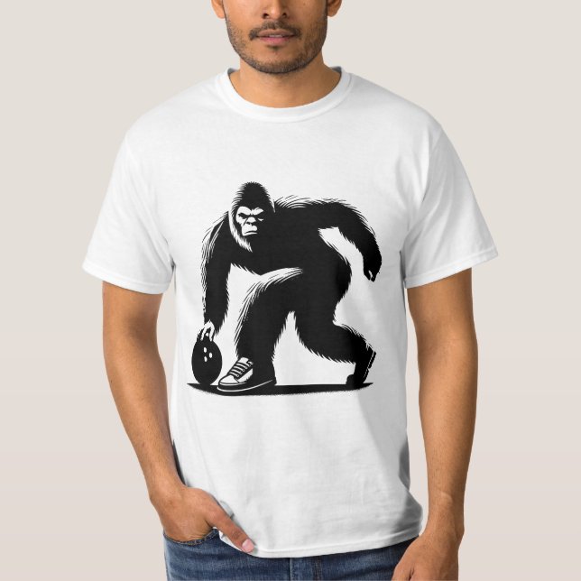Camiseta Bowling Bigfoot (Anverso)