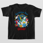 Camiseta Bowling Birthday Shirt Bowling Pin Ocho cumpleaños<br><div class="desc">Celebrar el cumpleaños con esta camiseta especial,  diseño personalizado</div>