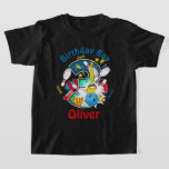 Camiseta Bowling Birthday Shirt Bowling Pin tercer cumpleañ<br><div class="desc">Celebrar el cumpleaños con esta camiseta especial,  diseño personalizado</div>