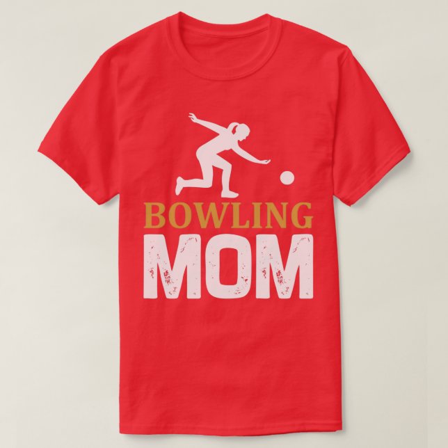 Camiseta Bowling Bowling MOM T (Diseño del anverso)