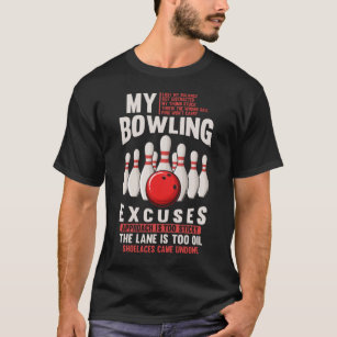Camiseta Bowling causa humor gracioso en un Bowler