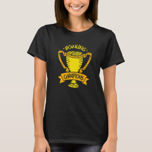 Camiseta Bowling Champions Hobby Bowler Crew