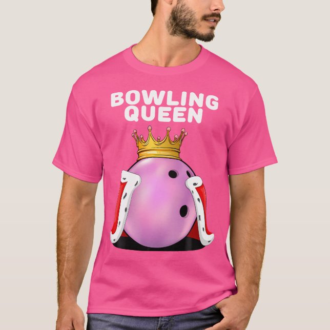 Camiseta Bowling Chicas de la Reina Wo Bowling (Anverso)