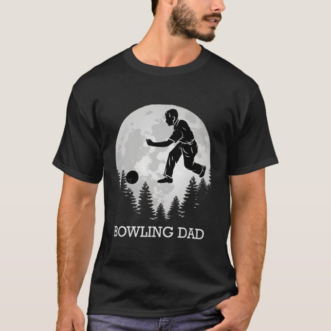 Camiseta Bowling Dad Bowler Bowling (Anverso)