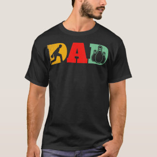 Camiseta Bowling Dad Guay Bowler Gift Bowling Alley Mens Bo