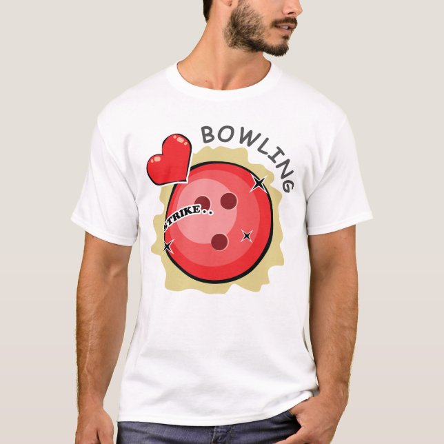 Camiseta Bowling de amor (Anverso)