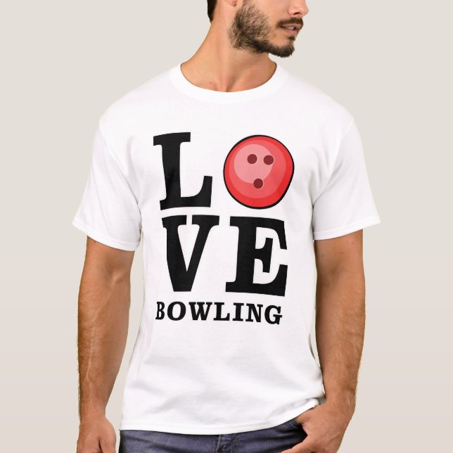 Camiseta Bowling de amor (Anverso)