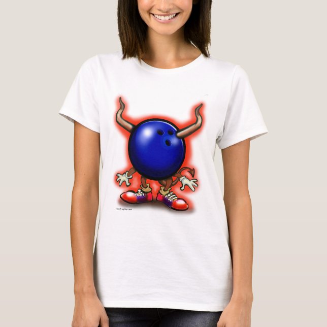 Camiseta Bowling Demon (Anverso)