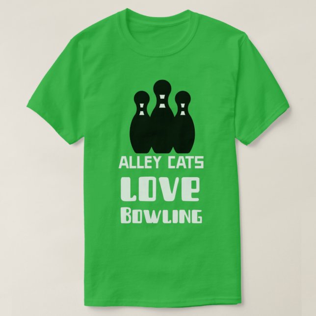 Camiseta Bowling dice T (Diseño del anverso)