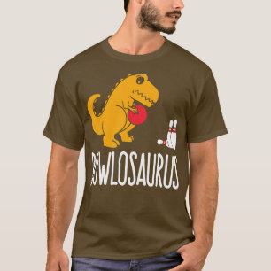 Camiseta Bowling Dinosaur Bowlosaurus