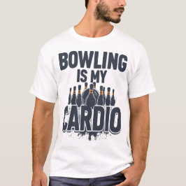 Camiseta Bowling es mi cardio