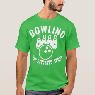 Camiseta Bowling es mi deporte favorito 82 1