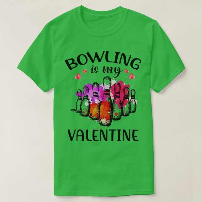 Camiseta Bowling es mi TTA de San Valentín (Diseño del anverso)