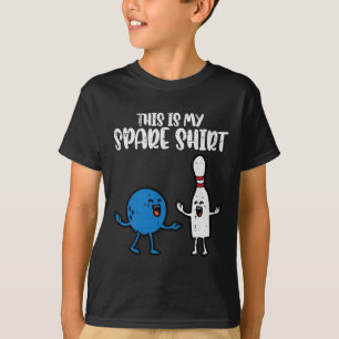 Camiseta Bowling Este Es Mi Barco De Repuesto Bowler Niños