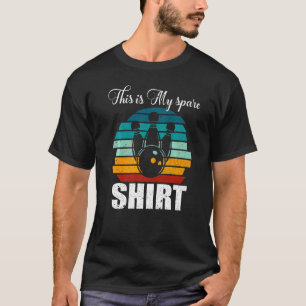 Camiseta Bowling Este Es Mi Graph Gráfico Gracioso De La Ca