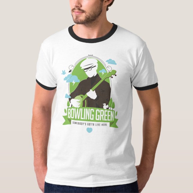 Camiseta Bowling Green, alguien consiguió vivir aquí - (Anverso)