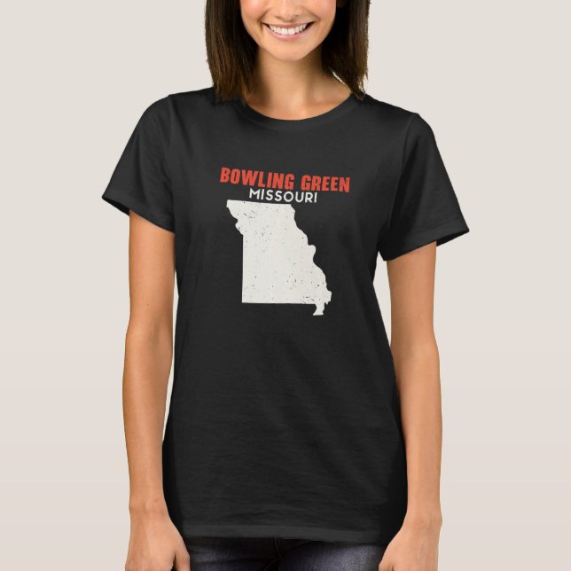 Camiseta Bowling Green Missouri USA State America Travel Mi (Anverso)