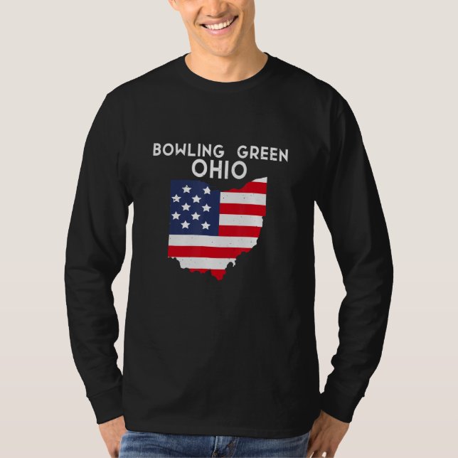 Camiseta Bowling Green Ohio USA State America Travel Ohioan (Anverso)
