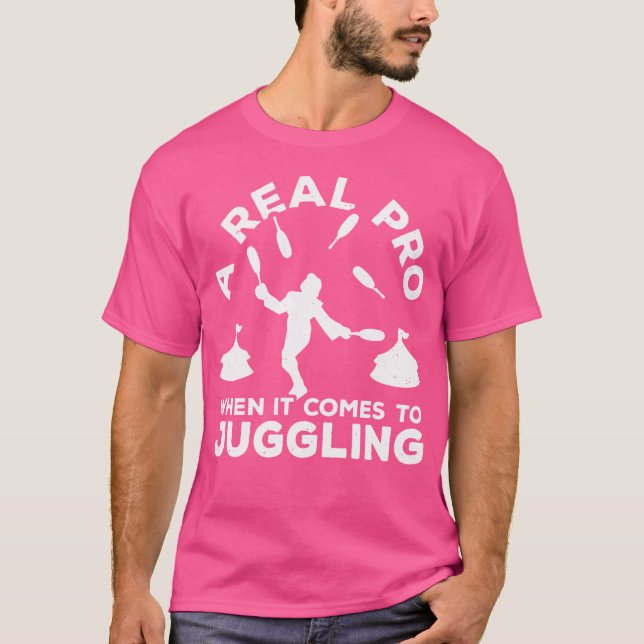 Camiseta Bowling Juggling Real Professional Circus Juggler (Anverso)