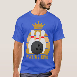 Camiseta Bowling King Funny Bowling Lover T