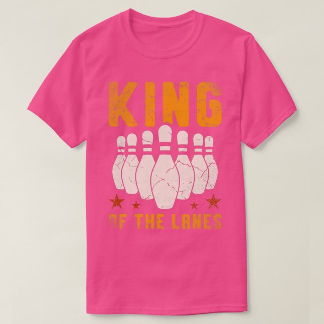 Camiseta Bowling King Of Lanes T (Diseño del anverso)