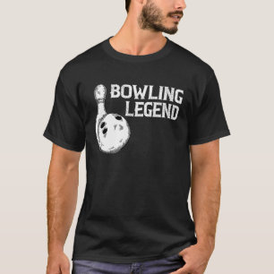Camiseta Bowling Legend Strike Bowler Bowling