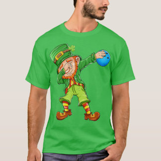 Camiseta Bowling Leprechaun Happy St Patricks T