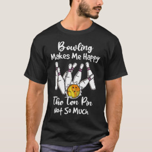 Camiseta Bowling me hace feliz