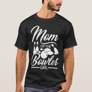 Camiseta Bowling Mom Pin Bowler Strike Bowling Team