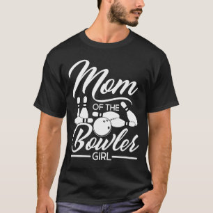 Camiseta Bowling Mom Pin Bowler Strike Bowling Team