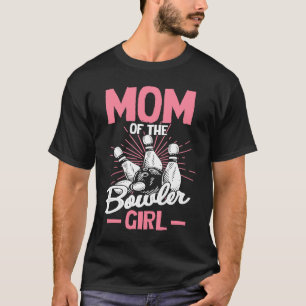 Camiseta Bowling Mom Pin Bowler Strike Team Bowling Alley P