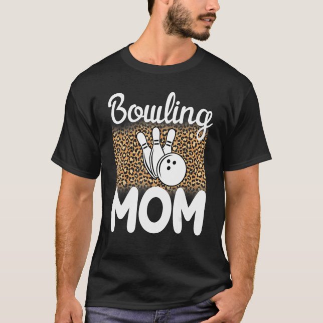 Camiseta Bowling Mom Players  Women Game  Mommy 1 (Anverso)