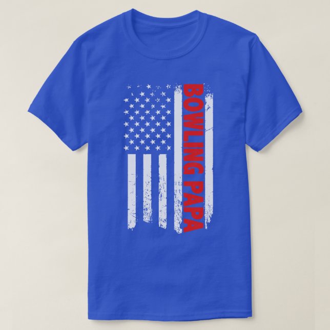 Camiseta Bowling Papa (Diseño del anverso)