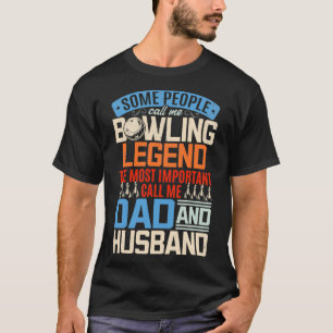 Camiseta Bowling Papa Skittles Bowler Bowling Bowling Bowli