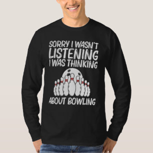 Camiseta Bowling Para Hombres Jugador Bowler 9