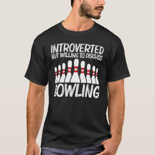 Camiseta Bowling Para Hombres Mujeres De Juego De Bolas De 