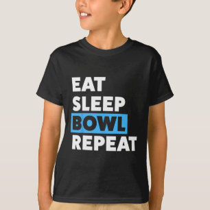 Camiseta Bowling Para Hombres O Papá Comen Tazón De Duerma