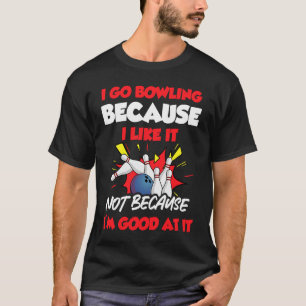CAMISETA BOWLING PARA HOMBRES Y JUGADORES