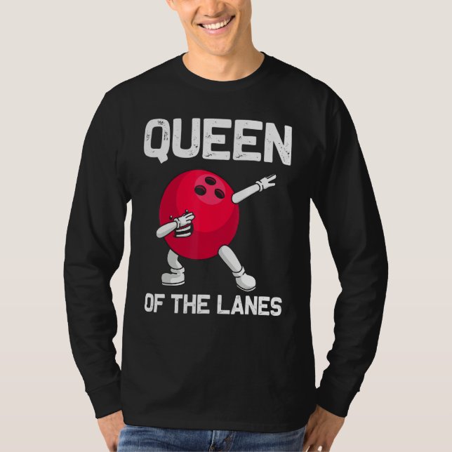 Camiseta Bowling para mujeres juego de Bowler Lane Sport (Anverso)