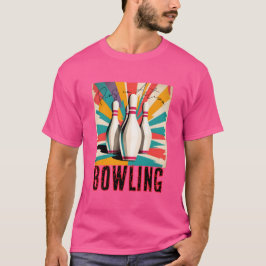 Camiseta Bowling Pins in Action