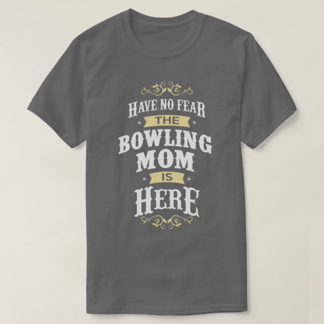 Camiseta Bowling Player Bowling Mom (Diseño del anverso)