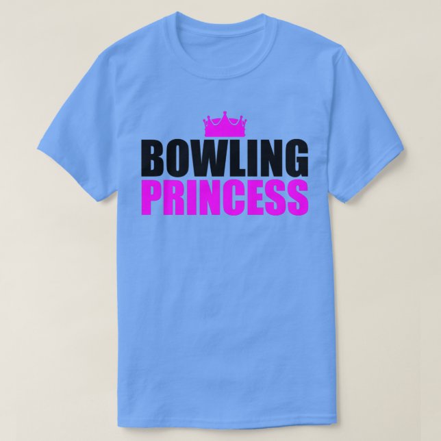 Camiseta Bowling Princess (Diseño del anverso)