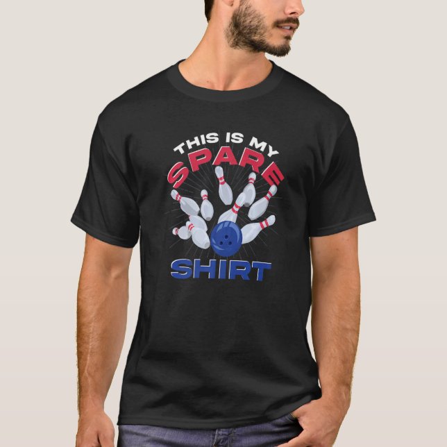 Camiseta Bowling Spare Bowler Ball Bowling (Anverso)