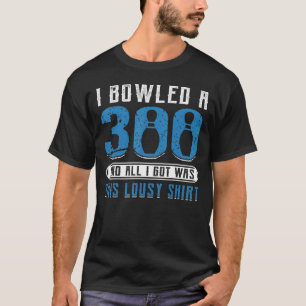 Camiseta Bowling Spare Strike Pin Bowling Alley 1