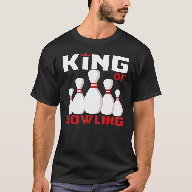 Camiseta Bowling Spare Strike Pin Bowling Alley 2 (Anverso)