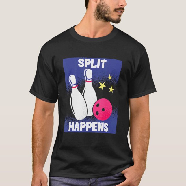 Camiseta Bowling Split Ocurre Bowling Lover Bowler (Anverso)