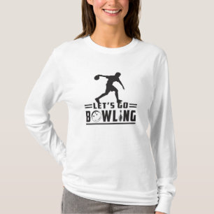 Camiseta Bowling Sport Bowler Strike Bowl Idea de regalo di